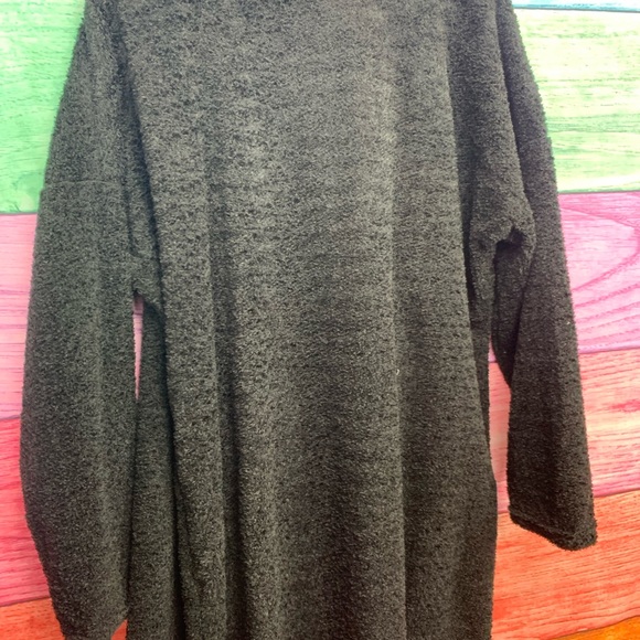 🖤LAST ONE!!🖤Coord Set black 3 piece long cardigan, crop top & leggings NWOT - Picture 6 of 14